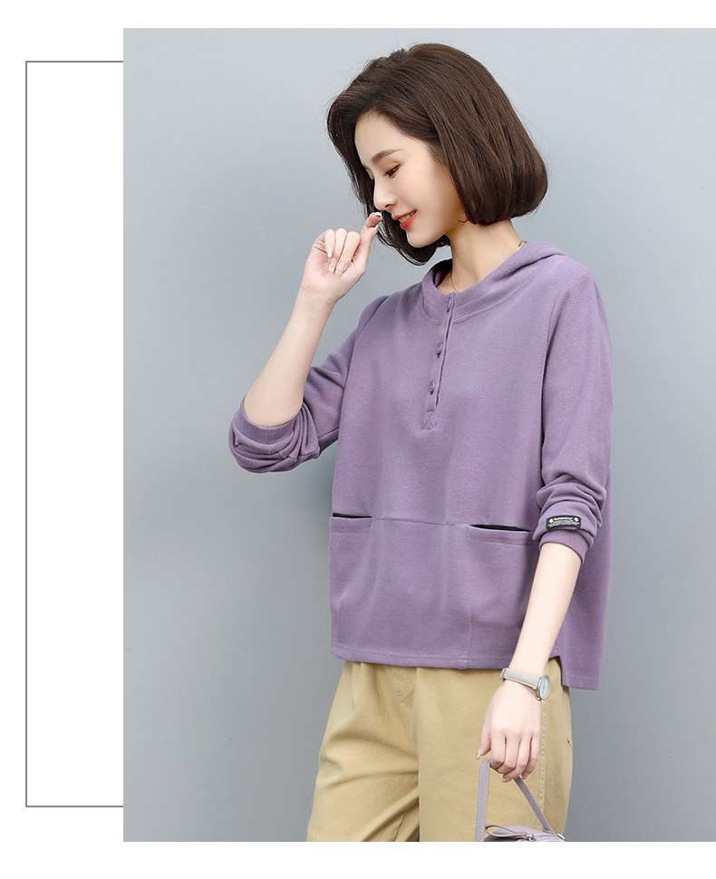 E3603 1240K ÁO SƠ MI NỮ TEMTDEI BIG SIZE NGOẠI CỠ MŨ LIỀN MÙA XUÂN THU ĐÔNG TRUNG NIÊN TRÔNG TRẺ HƠN TUỔI THỜI TRANG NỮ G04 SẢN PHẨM MỚI