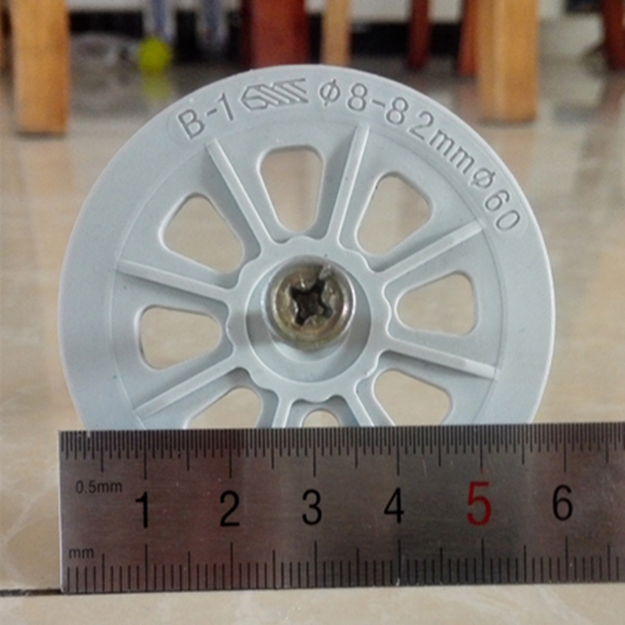 Special plastic fluffy nail 8cm thickened wall anchorage special price for internal wall insulation nail interior wall of Corson building material