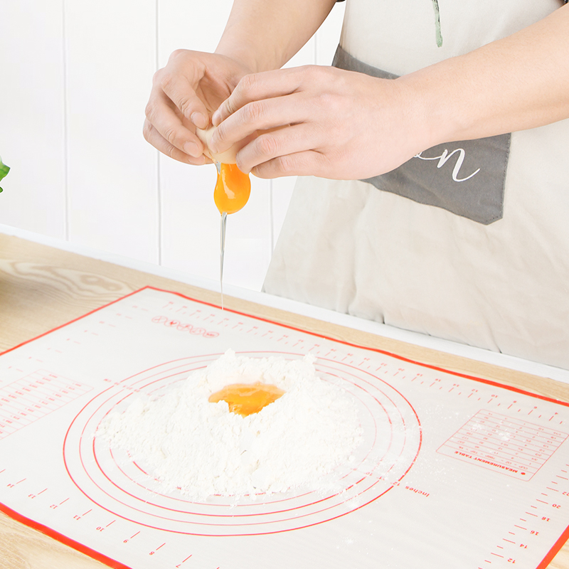 Silicone rubbed mat panel household large and panel panel food grade non-sticky panel pads made pasta