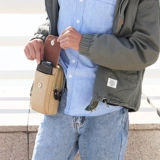 Мужская поясная сумка, универсальный ремень, мобильный телефон, маленькая небольшая сумка для пожилых людей, для среднего возраста