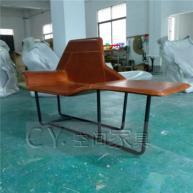 Thiết kế nội thất lama phòng chờ ghế cá nhân cong kính thép giải trí ghế phòng chờ thời trang cá tính sáng tạo ghế phòng chờ ghế sofa đẹp
