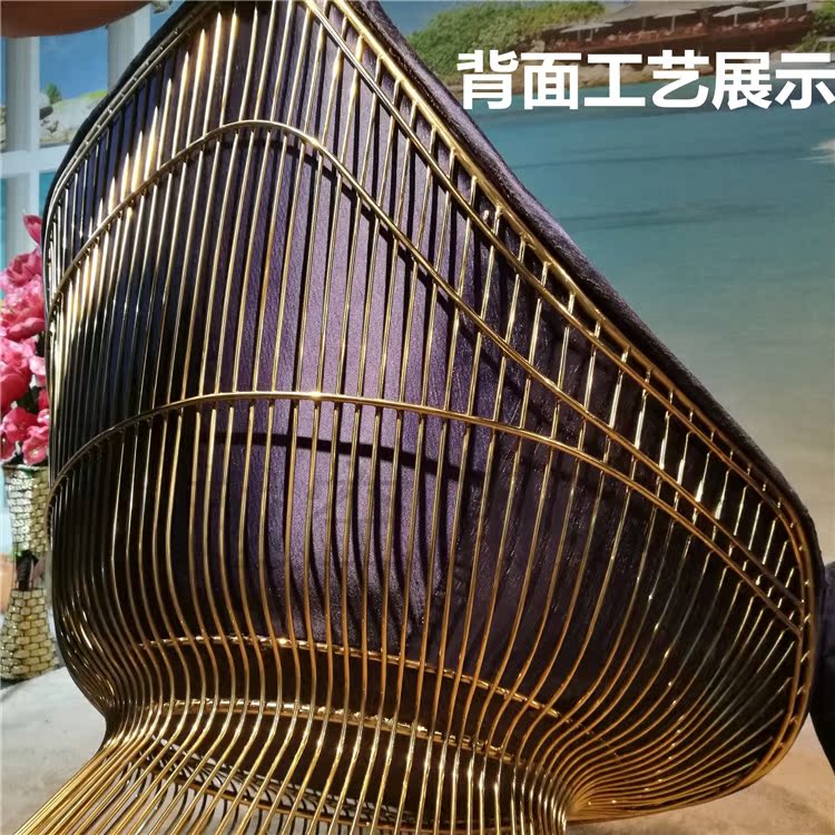 Thiết kế nội thất Bắc Âu cổ điển đồ nội thất dây ghế phòng chờ ghế hình ghế nghiên cứu mô hình phòng phòng ghế phòng khách ghế ghế xoay giá rẻ