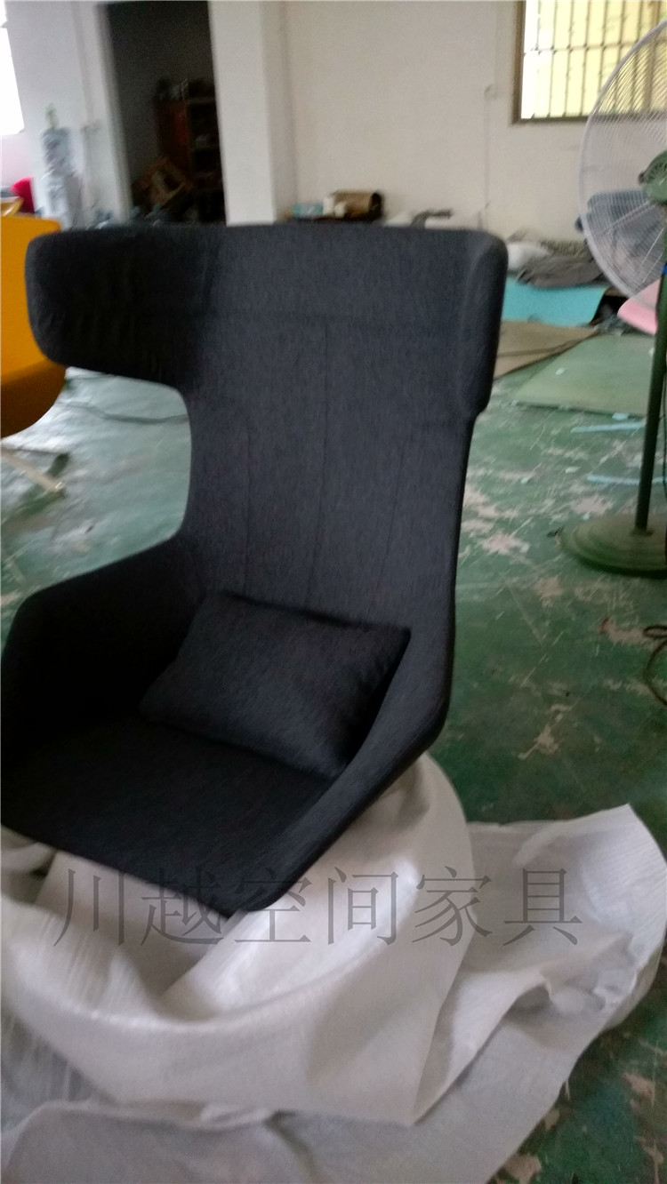 Thiết kế nội thất ghế Bắc Âu cổ điển nội thất ghế tai ghế đi bộ giải trí tiếp tân ghế để thảo luận về ghế nghiên cứu ghế sofa gỗ nguyên khối