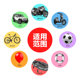 Inflator bicycle high-pressure household universal inflatable tube manual air pump electric battery car basketball