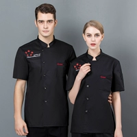 Черная шапка, короткий рукав