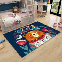 Cartoon childrens carpet Living room Childrens room carpet Bedroom full of tatami bedside carpet Rectangular crawling mat