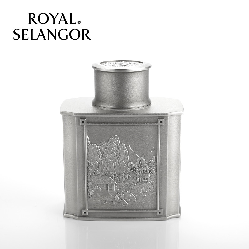 完璧 ROYAL SELANGOR PEWTER 茶缶 錫製品 花瓶 - universal.edu.az