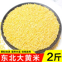 Northeast farmhouse rhubarb rice millet rice grains new rice sticky rice sticky rice rice dumplings sticky bean bag glutinous yellow rice 2kg