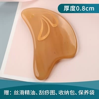 Белый бык-рог-неядь для кроличьей красоты-8 мм толщиной