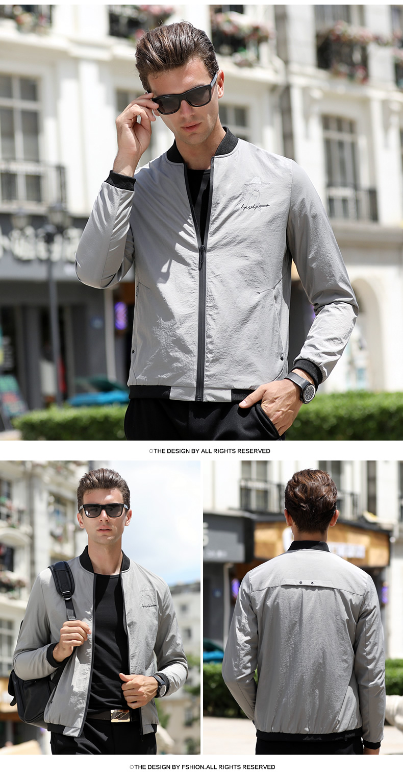 Blouson homme      manches longues en Nylon - Ref 3116542 Image 24