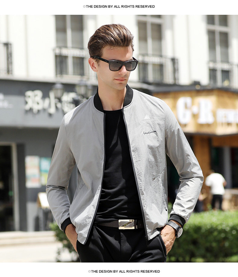 Blouson homme      manches longues en Nylon - Ref 3116542 Image 23