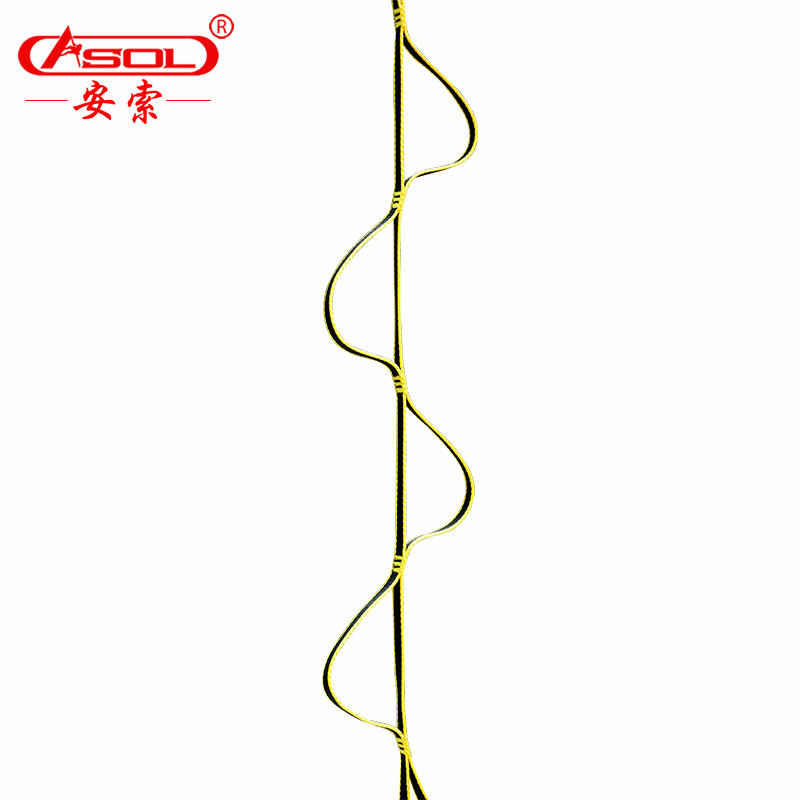 Anzo Outdoor Climbing Climbing Rock Chamomile Yoga Aerial Safety Flat With Chrysanthemum Rope Sturdy Wear and flat band Ring Equipment