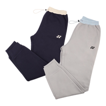 2024 new yonex Yonex badminton uniform for women and men plus fleece warm trousers and sweatpants for running training yy