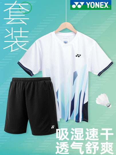 2025 neuer Yonex Yonex Badmintonanzug Herren- und Damentrikot yy schnell trocknende hochwertige Sportbekleidung