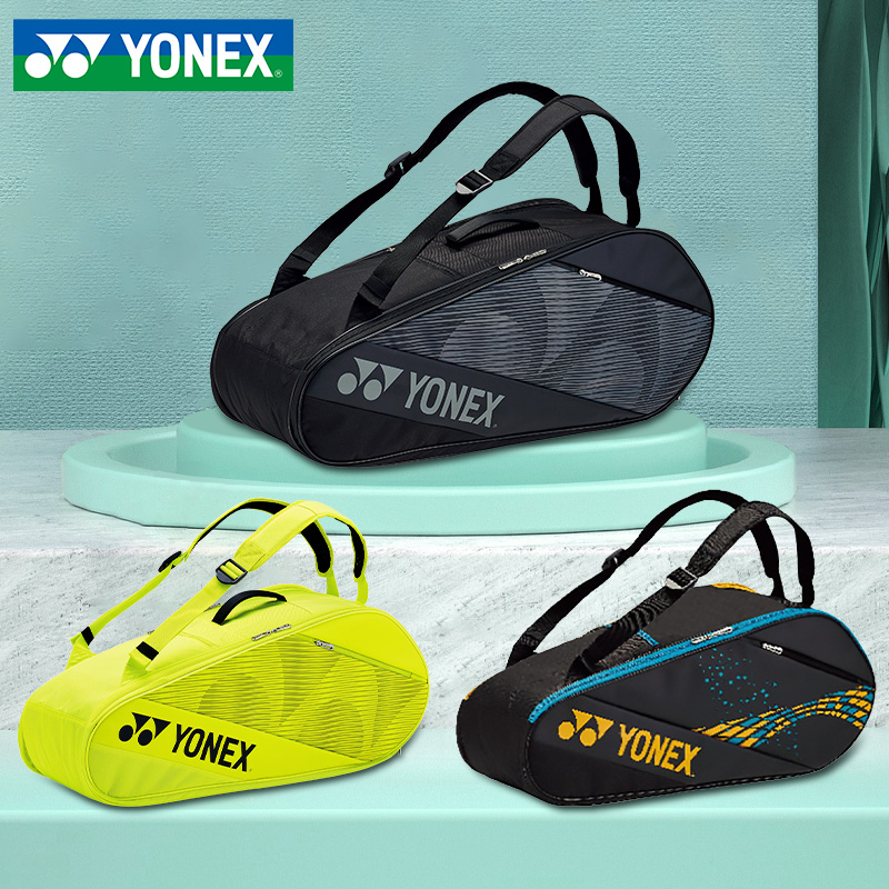 2022 official yonex yonex badminton racket bag 6 pack backpack bag carrying tennis racket bag yy