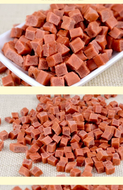 Pet Teddy Dog Snacks Thịt Đinh Molar Stick Puppy Thịt bò Dải gà 500g