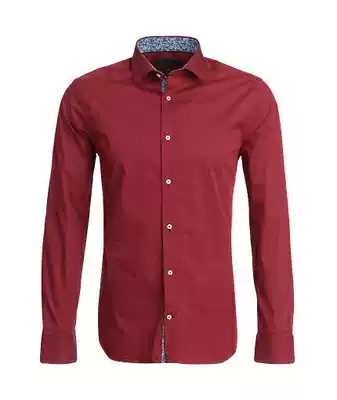 6101 6102 Lao Sun outdoor LSHW men's festive red long sleeve shirt slim shirt S-XXL