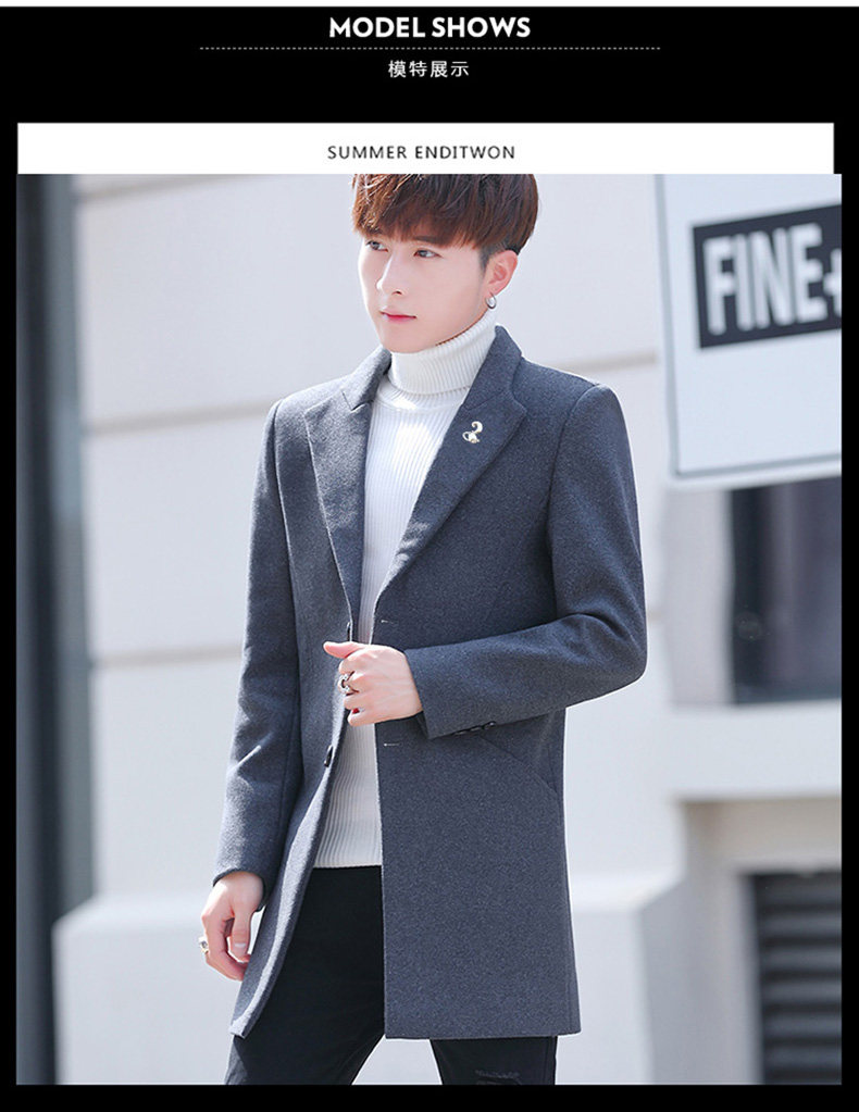 Blouson homme manches longues en Laine - Ref 3117353 Image 12