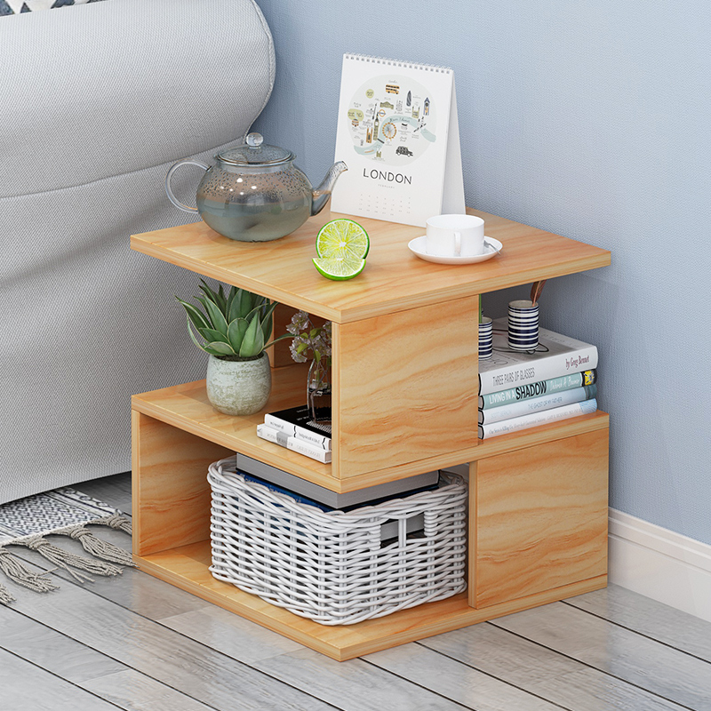 A few corners of the living room can move a small tea table simple mini sofa side table bedside table tea table small table