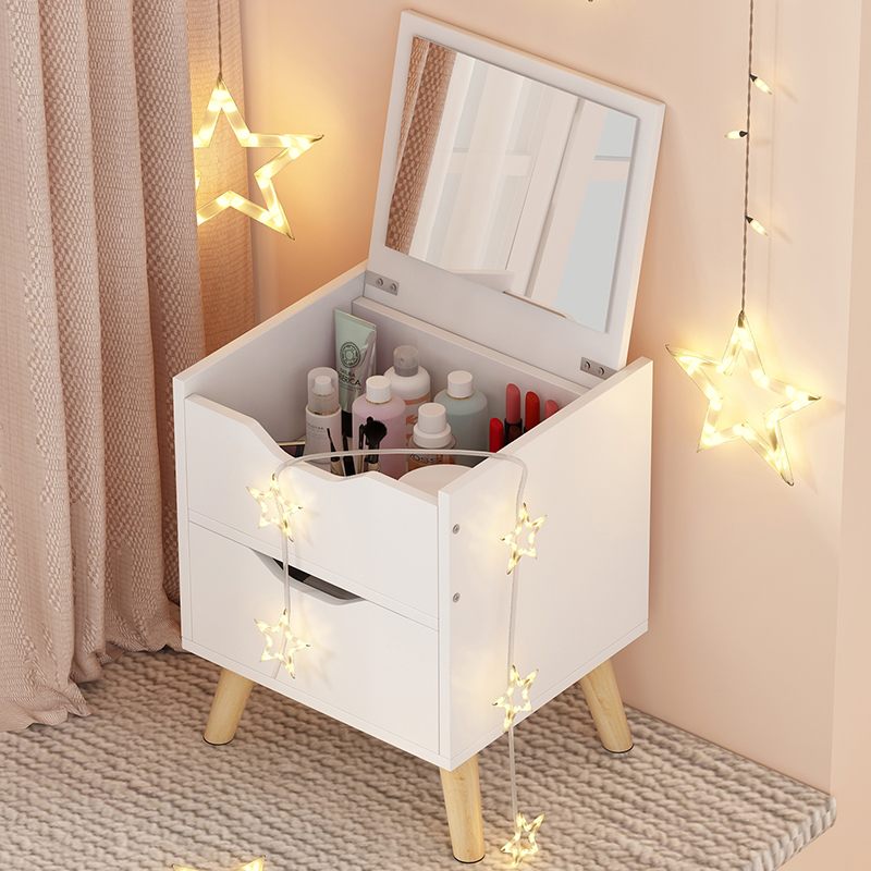 Floating Window Dressing Table Balcony Mini Miniaturized Makeup Table Bedroom Make-up Bench Nordic Ins Wind Rental Makeup Table