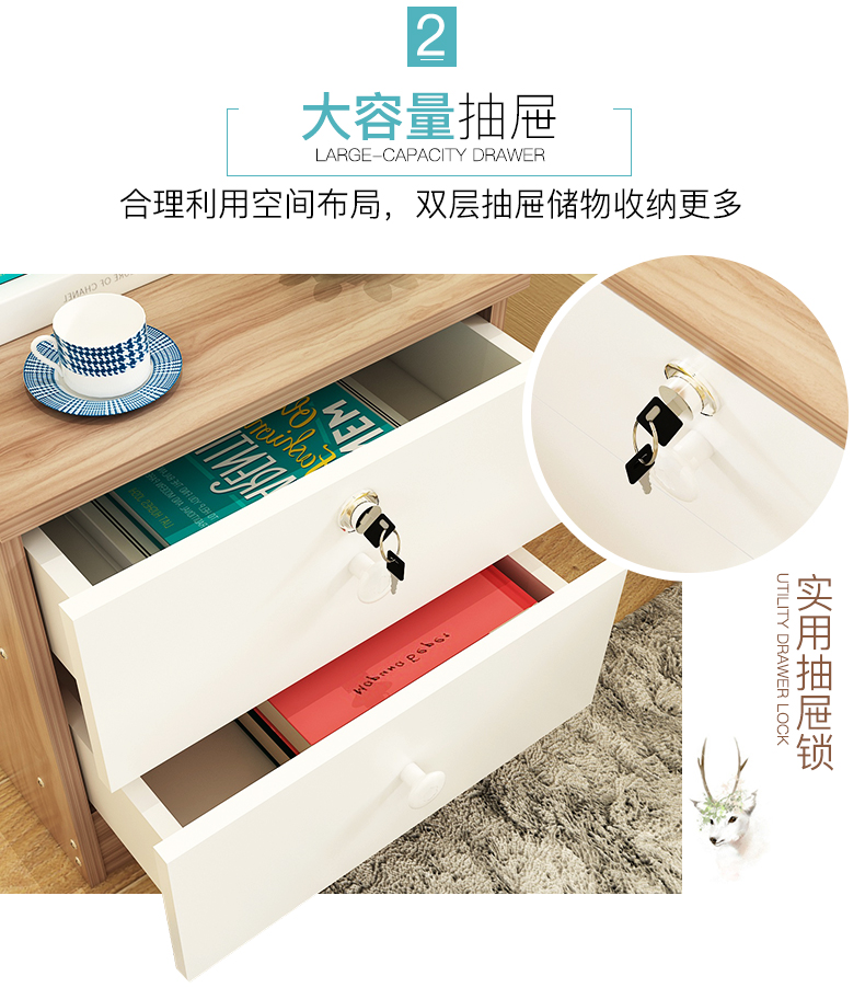 Đơn giản tủ đầu giường nhỏ gọn lưu trữ đầu giường hiện đại Tủ kinh tế 30cm siêu nhỏ phòng ngủ hẹp tủ lưu trữ nhỏ - Buồng các mẫu tủ nhựa đẹp