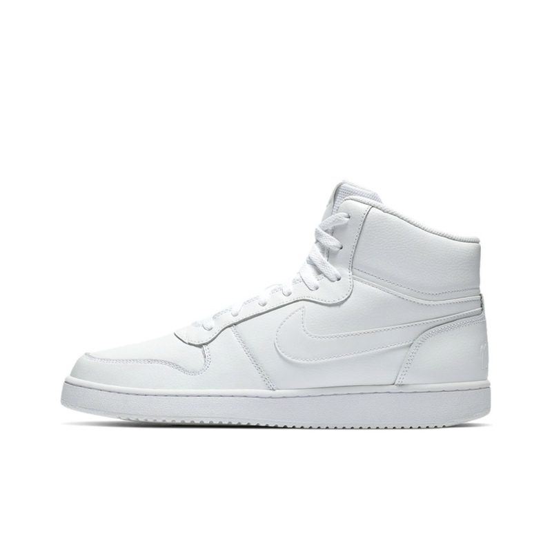 Nike Ebernon Mid Retro Sports Casual Wear-Resistant High-Top White Sneakers Aq1773 Aq1775