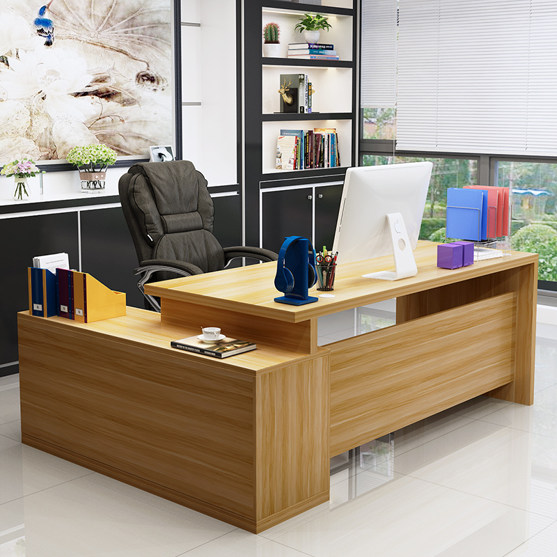 Bàn hiện đại đơn giản nội thất văn phòng ông chủ bàn quản lý bàn giám đốc điều hành bàn góc bàn nhà bàn - Bàn giá bàn học cho bé