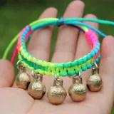 Собака Pet Dog Pure Bronze Tiger Head Bell Teddy Golden Hairy Beef Cats маленькая середина