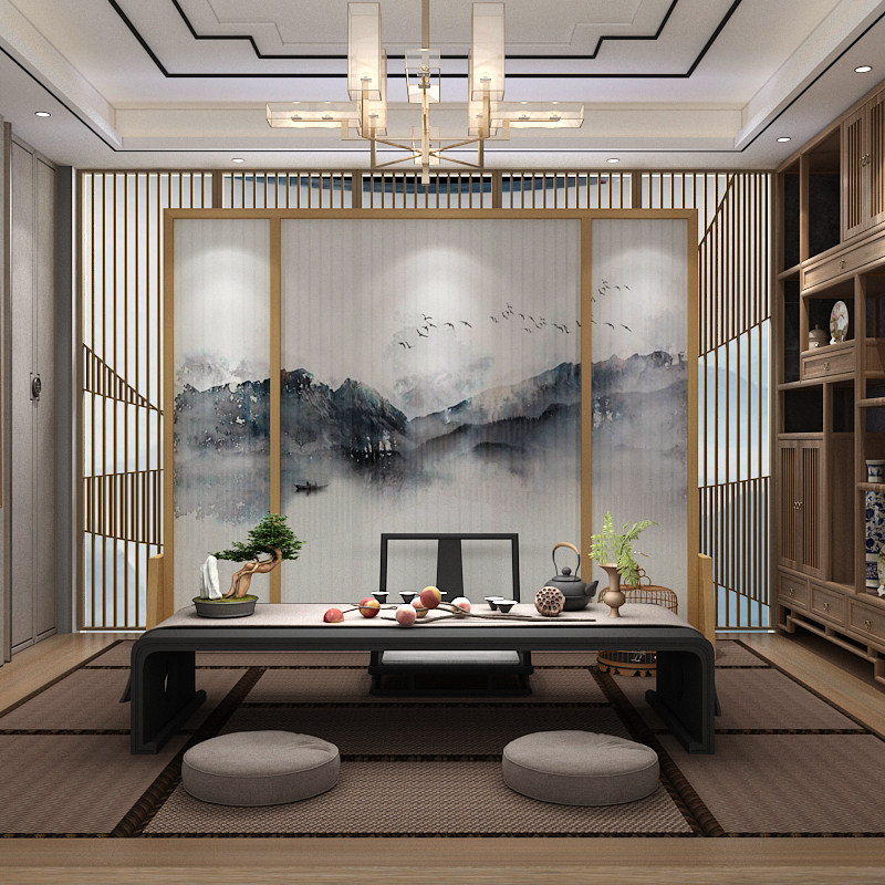 Chinese solid wood screen partition Living room Dining Room Dining Room Hotel Lobby Entrance Shielded screen Mobile Screen Mobile screen Flowers