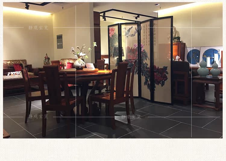 Neo-cổ điển rắn màn hình phân vùng hiên thời trang phòng khách phòng ngủ văn phòng sợi bán trong suốt màn hình ghế đặc biệt cung cấp - Màn hình / Cửa sổ vách ngăn phòng thờ bằng gỗ