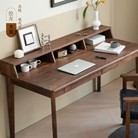 Nordic Modern Simple Black Walnut Desk Японский твердый дерево компьютерный стол вишневый дерево.