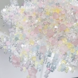 Стеклянные бусины, браслет из бисера ручной работы, ожерелье, 20 грамм