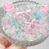 Xiaomi, милый слайм, бусины, браслет из бисера с аксессуарами, «сделай сам»