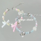 Xiaomi, милый слайм, бусины, браслет из бисера с аксессуарами, «сделай сам»