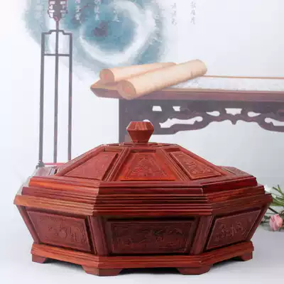 Zambia blood sandalwood fruit plate fruit dried fruit creative home living room fruit plate ornaments wood carving wooden craft gift decoration