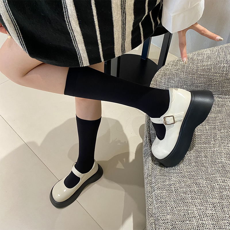 Aeglin Mary Jane small leather shoes women's 2022 summer new Japanese jk uniform shoes British college style single shoes