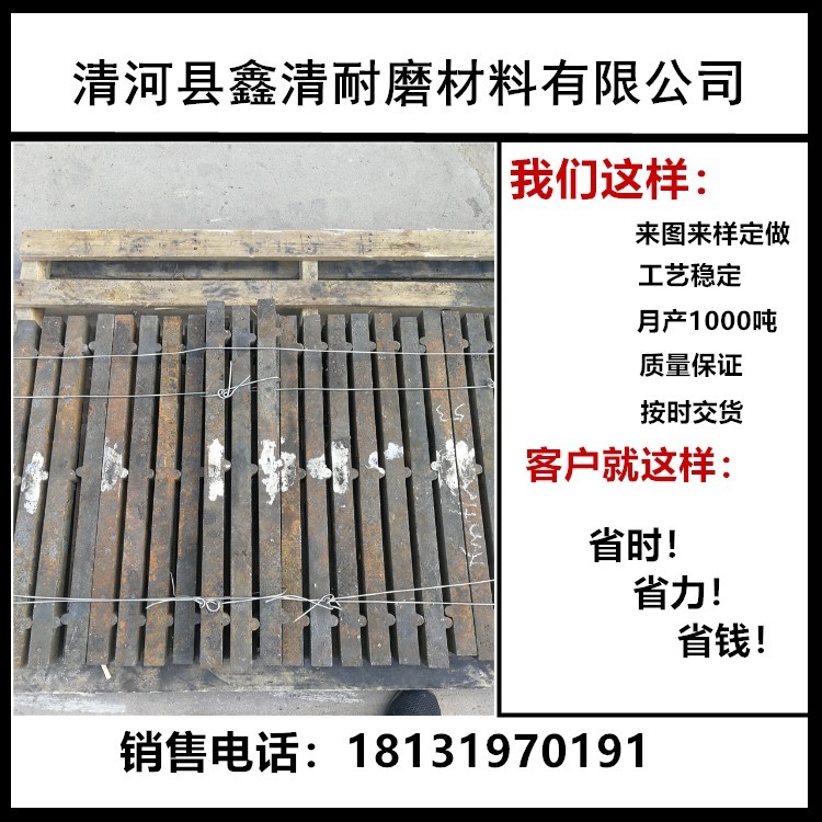 Hammer Crusher Accessories Lining Plate Top Plate Protection Plate High Manganese Steel Alloy Sieve Plate Perforated Plate