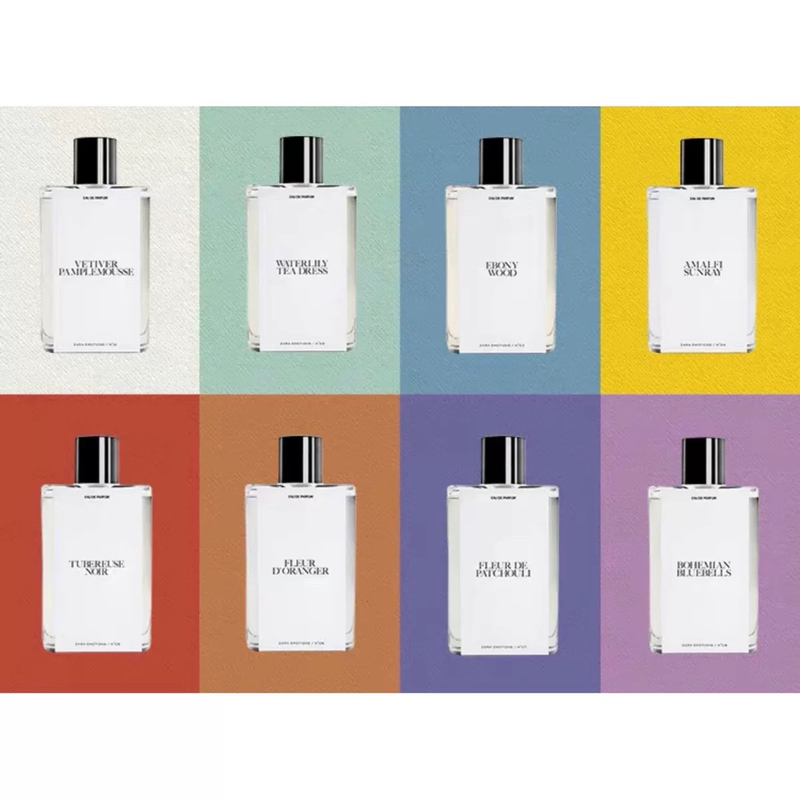 Sara Series Grapefruit, Oud, Sunshine Orange Blossom, Tuberose, Mint, Blue Bell Perfume 40Ml/90Ml