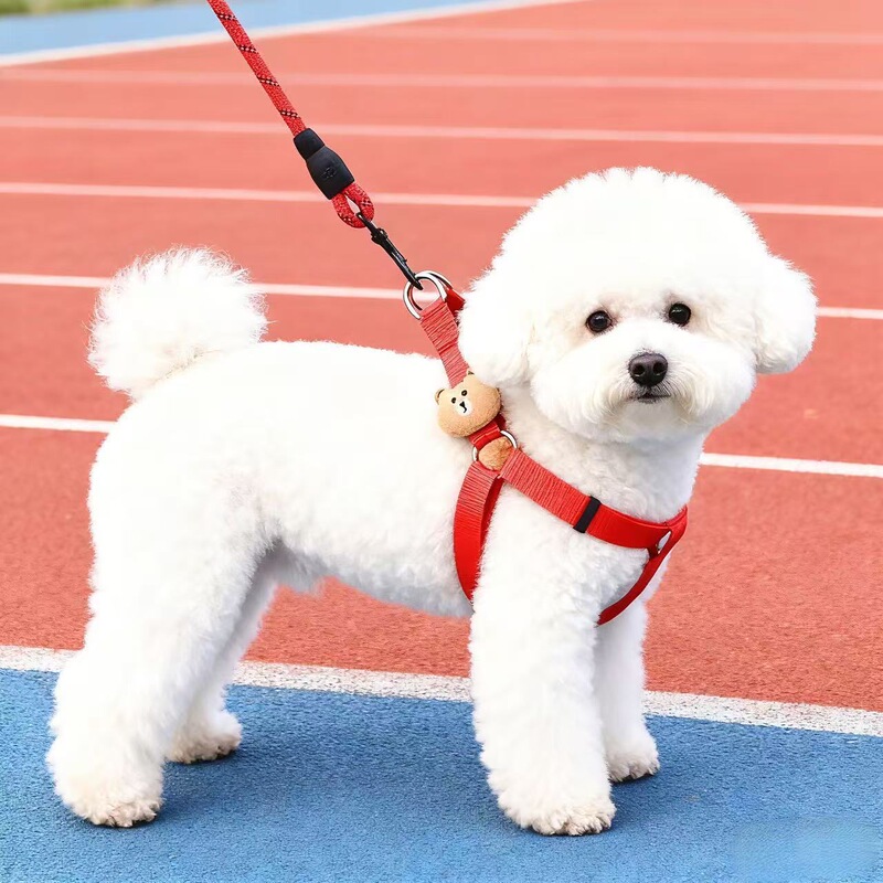 Dog Leash Harness Anti-Escape Vest-Style Leash for Pets, Suitable for Teddy, Medium and Small Dogs, and Cats Dog Leash Harness Anti-Escape Vest-Style Leash for Pets, Suitable for Teddy, Medium and Small Dogs, and Cats