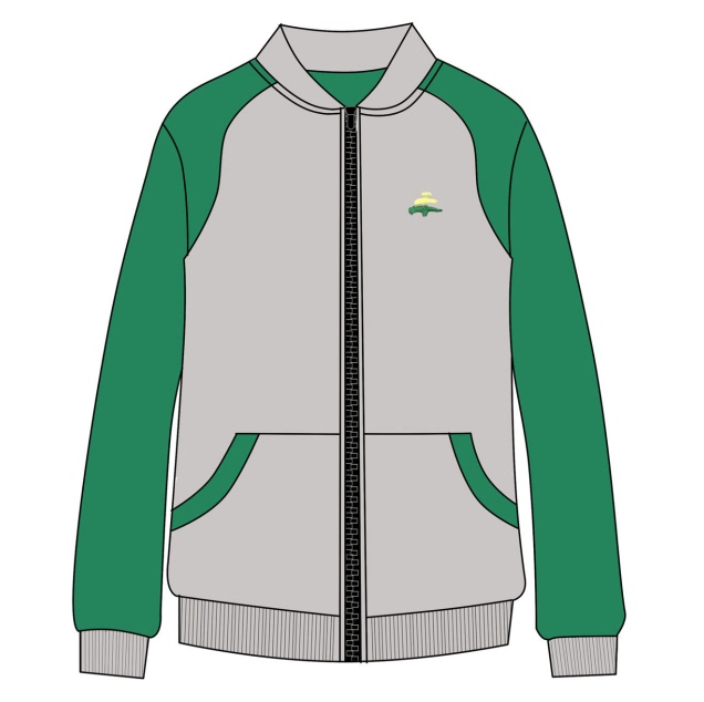 Baseball Shirt Top - Green