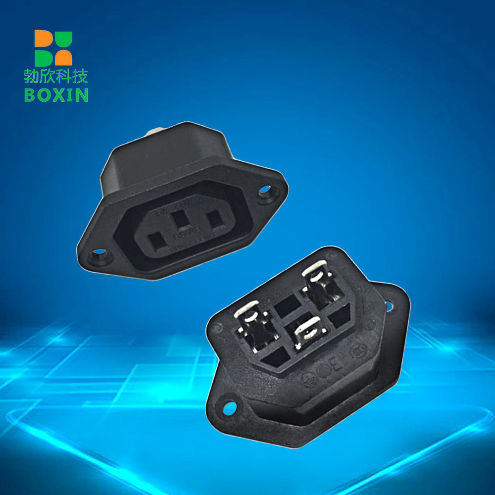 Taiwan Original Fashion Boom RONNGFENG Pint Power Socket SS-130A MOTHER SEAT IEC POWER SOCKET