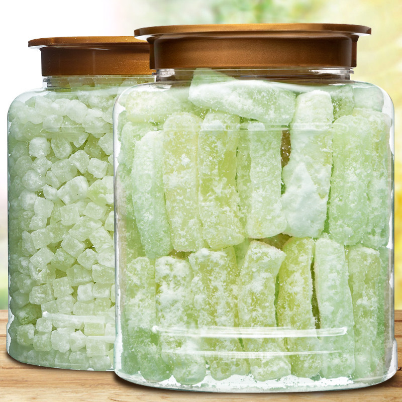 Icing Sugar Winter Guardine Winter Melon Grain Old Traditional East Melon Sugar Winter Melon Strips Five Jen Moon Cake Filling of Ice Pink 500g