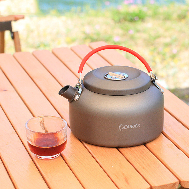 Outdoor Kettle Field Camping Tea Supplies Equipment Drinking Sets Portable Tea Drinking Camping Pot Boiling Stoves