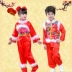 Trang phục lễ hội Tết thiếu nhi và Lễ hội mùa xuân Đèn lồng mở cửa Trang phục múa dân gian của trẻ em Yangko dành cho trẻ em trai và gái - Trang phục