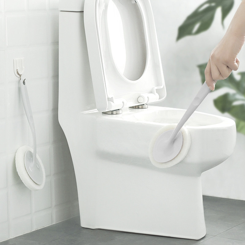 Long Handle Sponge Brush Powder Room Bathtub Bathroom Toilet Bathtub Cleaning Floor Brush Kitchen Sponge Wipe Cleaning