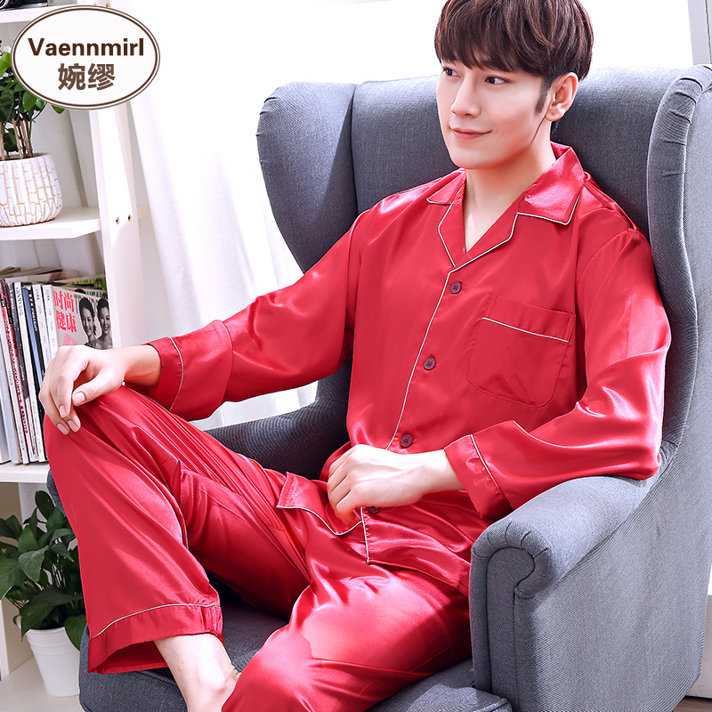 Pyjama pour homme VAENNMIRL  MIAO MIAO en Polyester Polyester  à manches longues - Ref 2988313 Image 5