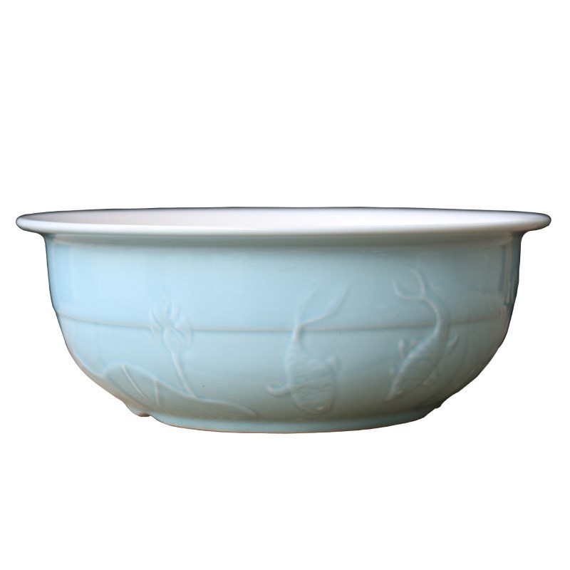 Old household ceramics and the basin that wash a face more large kitchen deepen ceramics basin basin that wash a face massage basin xiancai basins