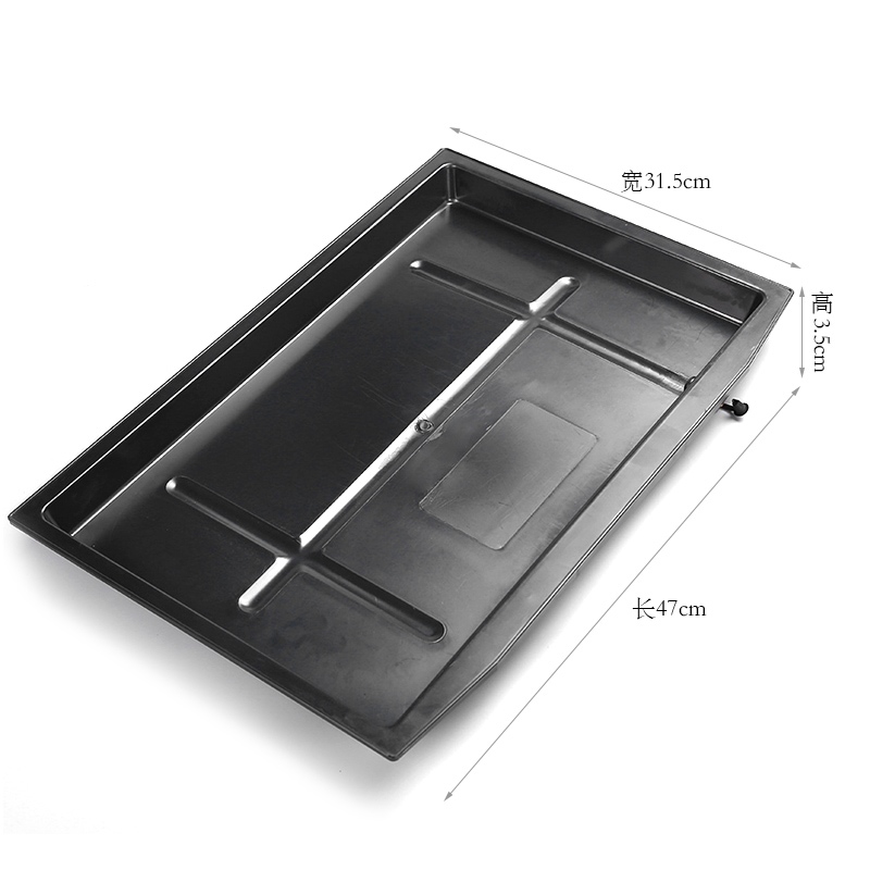 Tea accessories base tray was water pans drawer plastic chassis ground water drainage plate can meet the drainage