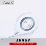 misskris Декоративный инструмент для ногтей золотой и серебряная катушка.