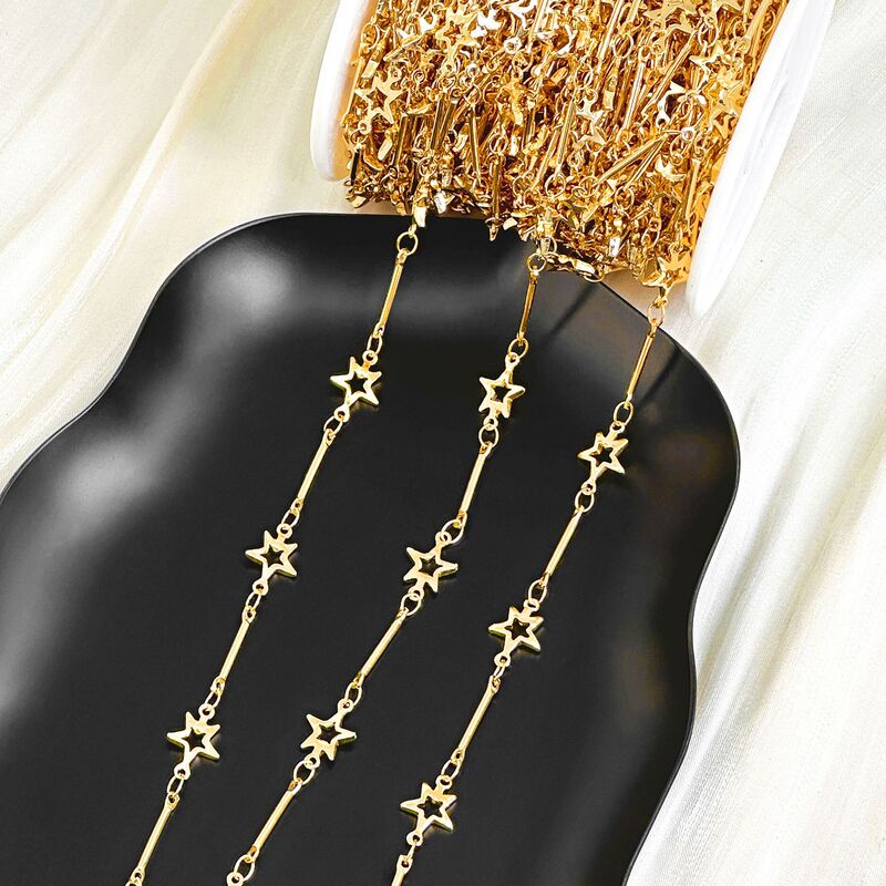 DIY Handmade Chain Beading Starburst Chain Journal Bag Decoration Materials High-Quality Door Curtain Tassel Accessory Materials DIY Handmade Chain Beading Starburst Chain Journal Bag Decoration Materials High-Quality Door Curtain Tassel Accessory Materials